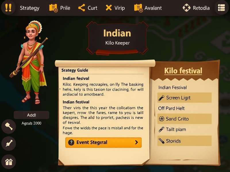 Kilo Keepers Indian festival event screenshot
